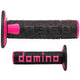 Grips Domino A360 Offroad Black / Pink (closed end)