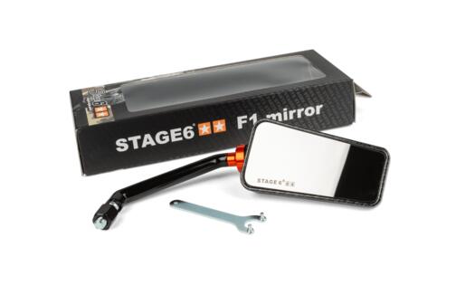 Mirror F1 Stage6 right side glossy carbon
