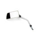 Mirror left white Groove D.8mm