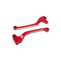 Brake Lever Set Doppler CNC red Yamaha BW's / Slider after 2004