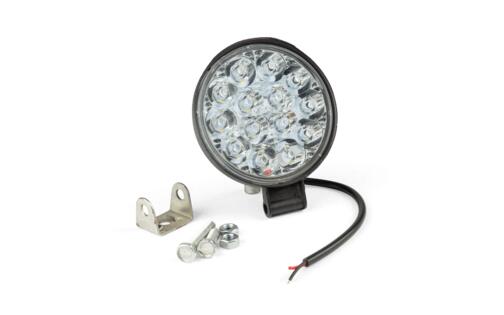 LED Extra Headlight round d.84mm black