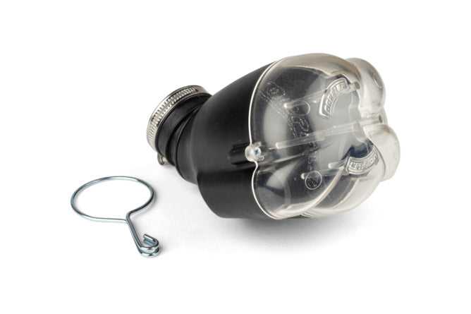 Air Filter Doppler Venturi 45° 28/35mm PHVA/PHBN black