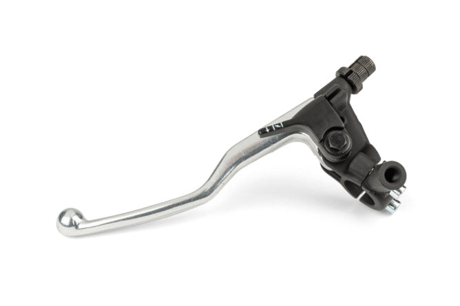 Clutch Fitting with lever and choke Domino MX Style polished aluminum
