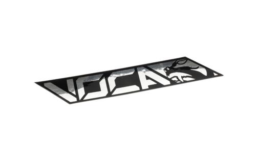 Silencer Sticker Voca black 11x1.8cm