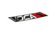 Silencer Sticker Voca red 11x1.8cm