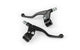 Brake Levers + Mounts (x2) black short universal