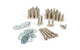 Fairing Screws Peugeot Speedfight chrome steel