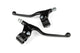 Brake Levers + Mount (x2) black long universal