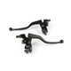 Brake Lever Set w/ mirror mount and brake light switch black