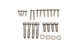 Fairing Screws Piaggio Typhoon / NRG chrome