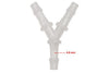 Hose Connector Y-piece – 4.8mm (x1)
