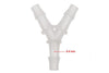 Hose Connector Y-piece – 6.4mm (x1)