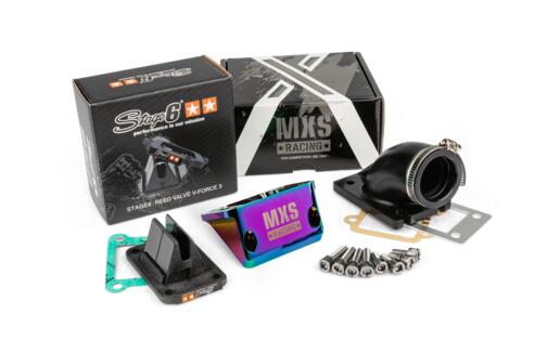 Big Valve Kit MXS Racing + reed valve Stage6 VForce 3 Minarelli vertical