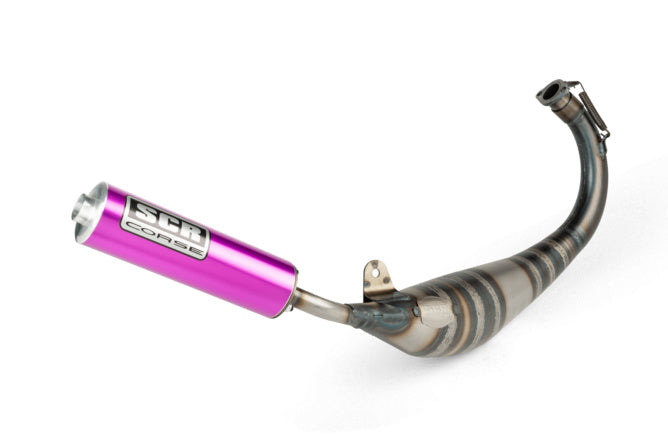Exhaust SCR Corse Racing Line 70-80 AM6 purple