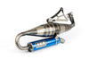 Exhaust SCR Corse Handmade 70 Minarelli horizontal blue