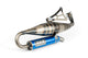 Exhaust SCR Corse Handmade 70 Minarelli horizontal blue