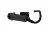 Exhaust Tecnigas Silent Pro Honda Scoopy 50 Black