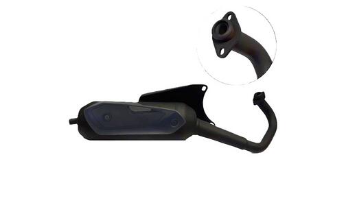 Exhaust Tecnigas Silent Pro Piaggio Sfera / Vespa LX50 Black