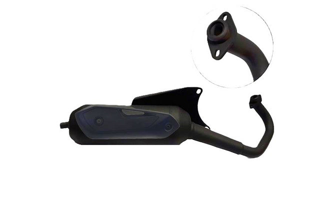 Exhaust Tecnigas Silent Pro Piaggio Sfera / Vespa LX50 Black