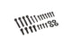 Fairing Screws Steel Piaggio TPH / NRG Black