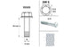 Screw Set CVT cover GY6 Silver