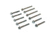 Screw Set CVT cover Peugeot / Kymco 2T Silver