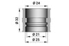 Intake Rubber Boot Malossi 24/25mm PHVA / PHBG long