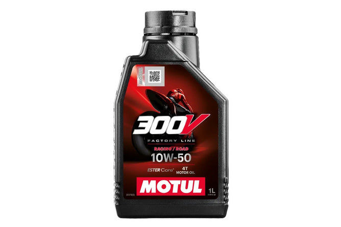 4-Stroke Oil Motul 300V Road / Racing 10W-50 1L