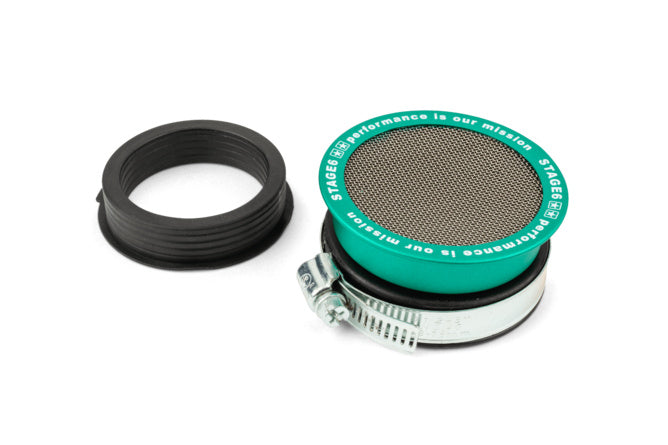 Bell Mouth with grille 50/60mm Stage6 Turquoise