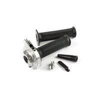 Complet Throttle Grip 2T Tommaselli HF Vintage Silver