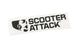 Sticker Scooter-Attack, black