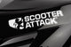 Sticker Scooter-Attack, white