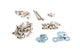Fairing Screws steel chrome Yamaha BW's Bump / Spy before 2004