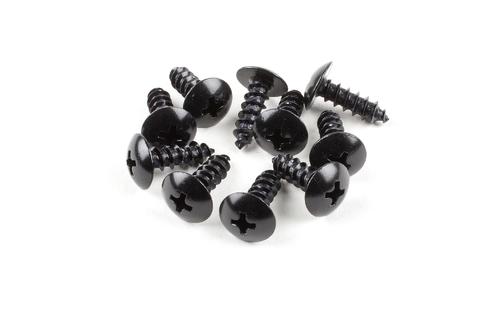 Fairing Screws M5x12 aluminium black (x 10)