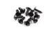 Fairing Screws M5x12 aluminium black (x 10)
