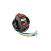 Switch Unit left side w. lights universal black