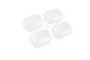 Indicator Lenses front / rear white Peugeot TKR / Squab / Derbi Senda L / XP6