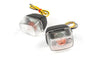 Indicators front black / white Yamaha BW's before 2003