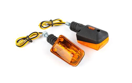 Indicators Mini Rectangle black / orange