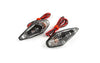 Indicators / Lamps glue-on drop-shaped Wing black