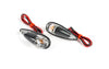 Indicators / Lamps glue-on drop-shaped Fender carbon