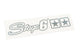 Sticker Stage6 25x4.5cm silver