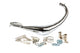 Exhaust (w/o silencer) Stage6 Streetrace chrome Derbi / AM6