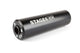 Exhaust Stage6 Streetrace CNC black Derbi / Minarelli AM6