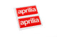 Stickers x2 Aprilia 3D