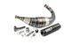 Exhaust Stage6 R/T 90 - 100cc CNC black Minarelli AM6