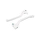 Brake Lever Set STR8 white Yamaha BW's / Slider after 2004
