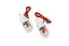 Indicators / Lamps glue-on drop-shaped Fender white