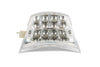Chrome Piaggio Zip 2 LED tail light