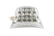 Chrome Piaggio Zip 2 LED tail light